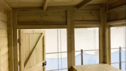 12 X 5 Pressure Treated Wooden T&G Pent Potting Greenhouse + Bench (12' X 5' / 12ft X 5ft) -HOMCO Garden Shop 12 x 5 pressure treated wooden t g pent potting greenhouse bench 12 x 5 12ft x 5ft 0792273861852 04c MP