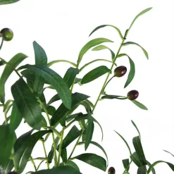 Leaf 120cm Natural Artificial Olive Tree -HOMCO Garden Shop 120cm natural artificial olive tree5060950402601 03c MP