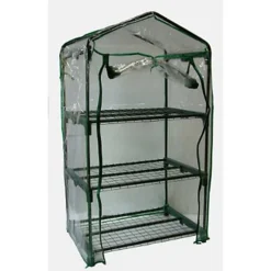 3 Shelves / Tiers Garden Greenhouse Green House / Grow House -HOMCO Garden Shop 3 shelves tiers garden greenhouse green house grow house5056589110062 02c MP