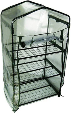 3 Tier Garden Greenhouse With PVC Cover -HOMCO Garden Shop 3 tier garden greenhouse with pvc cover5013478116833 04c MP