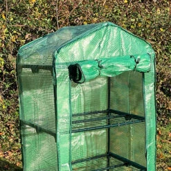 3 Tier Mini Greenhouse Re-inforced Replacement Cover -HOMCO Garden Shop 3 tier mini greenhouse re inforced replacement cover5060575108407 04c MP