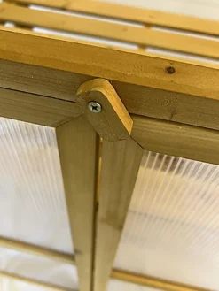 3 Tier Wooden Greenhouse, Garden Cold Frame, Growhouse With Polycarbonate Sheets Perfect Portable Greenhouse For Outdoor -HOMCO Garden Shop 3 tier wooden greenhouse garden cold frame growhouse with polycarbonate sheets perfect portable greenhouse for outdoor5065004275187 02c MP