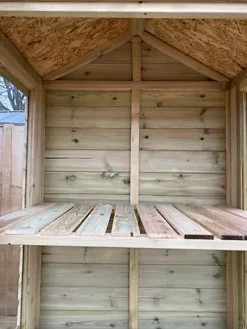 3 X 2 Pressure Treated Wooden T&G Wooden Apex Mini Greenhouse (3' X 2' / 3ft X 2ft) -HOMCO Garden Shop 3 x 2 pressure treated wooden t g wooden apex mini greenhouse 3 x 2 3ft x 2ft 0792273861548 04c MP