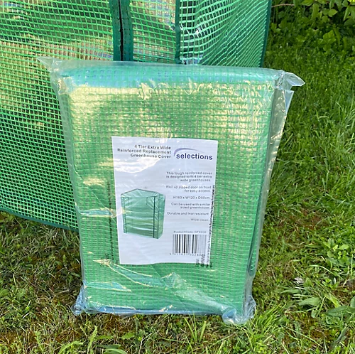 4 Tier Extra Wide Reinforced Replacement Greenhouse Cover 3 4 Tier Extra Wide Reinforced Replacement Greenhouse Cover