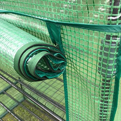 4 Tier Extra Wide Reinforced Replacement Greenhouse Cover 4 4 Tier Extra Wide Reinforced Replacement Greenhouse Cover - Image 2