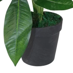 Leaf 50cm Artificial Money Tree Plant -HOMCO Garden Shop 50cm artificial money tree plant5060532977954 03c MP