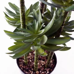 Leaf 60cm Artificial Tropical Yukka In Planter -HOMCO Garden Shop 60cm artificial tropical yukka in planter5060950401673 03c MP