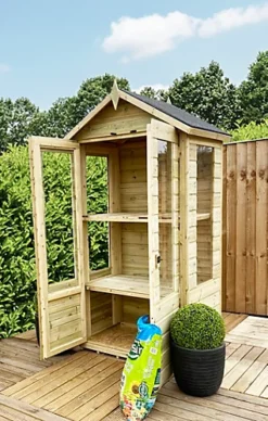 7 X 2 Pressure Treated Wooden T&G Wooden Apex Mini Greenhouse (7' X 2' / 7ft X 2ft) 8 7 X 2 Pressure Treated Wooden T&G Wooden Apex Mini Greenhouse (7' X 2' / 7ft X 2ft) -HOMCO Garden Shop 7 x 2 pressure treated wooden t g wooden apex mini greenhouse 7 x 2 7ft x 2ft 0792273863122 03c MP