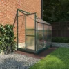 BillyOh Polycarbonate Lean-To Greenhouse - 4x6 Green -HOMCO Garden Shop billyoh polycarbonate lean to greenhouse 4x6 green5055715933513 01c MP