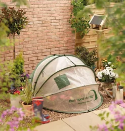 CAVE INNOVATIONS Horti Hood MINI 180 Folding Grow Dome - Cloche/Cold Frame/Mini Greenhouse -HOMCO Garden Shop cave innovations horti hood mini 180 folding grow dome cloche cold frame mini greenhouse5060655954467 04c MP