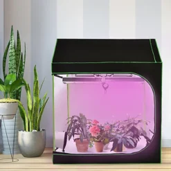 Costway 150x150x180cm Hydroponic Grow Tent Reflective Waterproof Grow Room Box -HOMCO Garden Shop costway 150x150x180cm hydroponic grow tent reflective waterproof grow room box6085649042172 03c MP