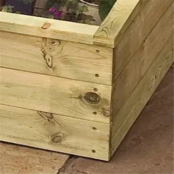 Deluxe Timber Cold Frame 3'4" X 2'7" -HOMCO Garden Shop deluxe timber cold frame 3 4 x 2 7 0792273865263 03c MP