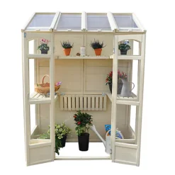 Forest Garden Natural Timber 5x2 Greenhouse -HOMCO Garden Shop forest garden natural timber 5x2 greenhouse5013053176375 03c