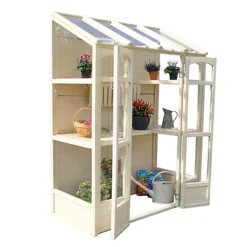 Forest Garden Natural Timber 5x2 Greenhouse -HOMCO Garden Shop forest garden natural timber 5x2 greenhouse5013053176375 04c