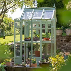 Forest Garden Victorian Walk Around 4x3 Greenhouse -HOMCO Garden Shop forest garden victorian walk around 4x3 greenhouse5013053176320 04i