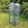 Four Tier Mini Greenhouse With Clear View Cover 1 Four Tier Mini Greenhouse With Clear View Cover -HOMCO Garden Shop four tier mini greenhouse with clear view cover5055031301768 01c MP