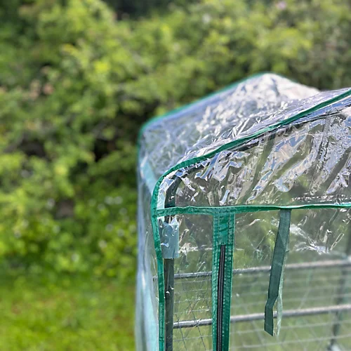 Four Tier Mini Greenhouse With Clear View Cover 5 Four Tier Mini Greenhouse With Clear View Cover - Image 3