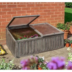 Garden Wooden Cold Frame (3ft X 2ft) -HOMCO Garden Shop garden wooden cold frame 3ft x 2ft 0792273865256 02c MP