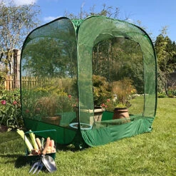 GardenSkill Pop Up Cabbage & Brassica Crop Cage Bird Net Pest Protection Cover 1.25m X 1.35m H -HOMCO Garden Shop gardenskill pop up cabbage brassica crop cage bird net pest protection cover 1 25m x 1 35m h5060266502200 02c MP