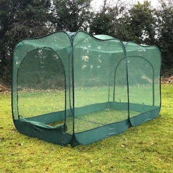 GardenSkill Pop Up Giant Garden Fruit Veg Cage & Pest Protection Crop Cover 2.5x1.25x1.35m H -HOMCO Garden Shop gardenskill pop up giant garden fruit veg cage pest protection crop cover 2 5x1 25x1 35m h5060266504075 02c MP
