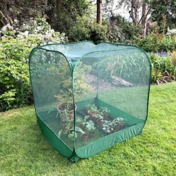 GardenSkill Pop Up Grow House Bird Mesh Vegetable Fruit Plant Protection Cover 1x1.35m H -HOMCO Garden Shop gardenskill pop up grow house bird mesh vegetable fruit plant protection cover 1x1 35m h5060266502446 02c MP
