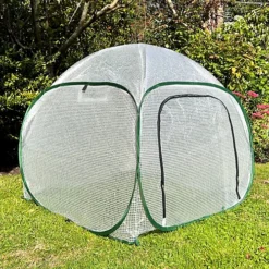 GardenSkill Pop-Up Mini Greenhouse Grow House Poly Plant Cover 1m X 0.75m H -HOMCO Garden Shop gardenskill pop up mini greenhouse grow house poly plant cover 1m x 0 75m h5060266502095 03c MP