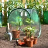 GardenSkill Pop-Up Mini Greenhouse Plant Flower Cover Bell Cloche 0.5m H -HOMCO Garden Shop gardenskill pop up mini greenhouse plant flower cover bell cloche 0 5m h5060266508820 01c MP