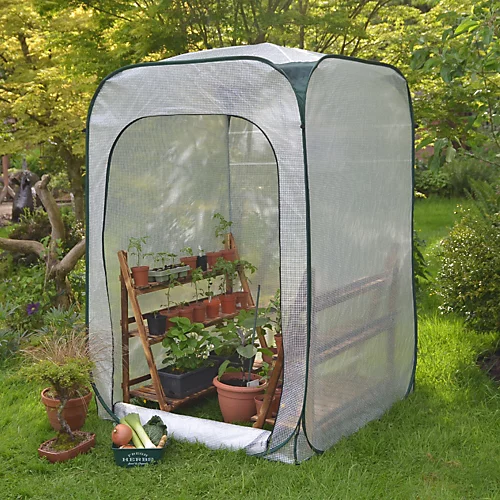 GardenSkill Pop-Up Walk In Greenhouse Tomato Grow House Poly Plant Cover 1.25m X 1.85m H 3 GardenSkill Pop-Up Walk In Greenhouse Tomato Grow House Poly Plant Cover 1.25m X 1.85m H