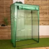 Green Blade PE And Steel Weatherproof Tomato And Plants Greenhouse Cover Garden Allotment -HOMCO Garden Shop green blade pe and steel weatherproof tomato and plants greenhouse cover garden allotment5056589195113 01c MP