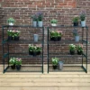 Greenhouse Staging Shelving Racking 4 Tier (Pack Of 2) 2 Greenhouse Staging Shelving Racking 4 Tier (Pack Of 2) -HOMCO Garden Shop greenhouse staging shelving racking 4 tier pack of 2 5060266598654 01c MP