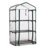 Greenhouse With Easy-Fit Frame And Heavy Duty Cover - 3 Shelf -HOMCO Garden Shop greenhouse with easy fit frame and heavy duty cover 3 shelf5053360871334 01c MP