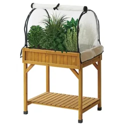 Herb Garden Greenhouse Frame Only -HOMCO Garden Shop herb garden greenhouse frame only4975149956722 03c MP