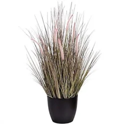 Hill Interiors Faux Wild Gr Green/Pink (36in)