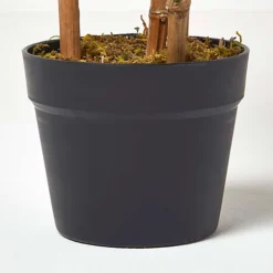 Homescapes Green 3ft Bamboo Tree Artificial Plant With Pot, 95 Cm -HOMCO Garden Shop homescapes green 3ft bamboo tree artificial plant with pot 95 cm5055967456211 03c MP
