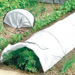 KCT Twin Pack Fleece Grow Tunnel Allotment Greenhouse -HOMCO Garden Shop kct twin pack fleece grow tunnel allotment greenhouse5060855632790 04c MP