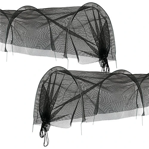 KCT Twin Pack Net Grow Tunnel Allotment Greenhouse 3 KCT Twin Pack Net Grow Tunnel Allotment Greenhouse