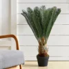 Livingandhome Artificial Cycas Tree Indoor Decorative Plant In Black Pot 82 Cm -HOMCO Garden Shop livingandhome artificial cycas tree indoor decorative plant in black pot 82 cm0735940260664 01c MP