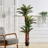 Livingandhome Artificial Fern Tree Fake Indoor Decorative Plant With Pot 150 Cm -HOMCO Garden Shop livingandhome artificial fern tree fake indoor decorative plant with pot 150 cm0735940245586 01c MP