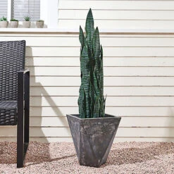 Livingandhome Artificial Snake Tree House Plant Indoor Decorative Plant In Black Pot 90 Cm -HOMCO Garden Shop livingandhome artificial snake tree house plant indoor decorative plant in black pot 90 cm0735940249232 02c MP