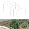 Livingandhome Square Galvanized Pipe Garden Grow Tunnel Hoop Greenhouse Hoop With 5 Clips -HOMCO Garden Shop livingandhome square galvanized pipe garden grow tunnel hoop greenhouse hoop with 5 clips0735940245852 01c MP