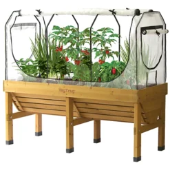 Medium Classic Greenhouse Frame & Multi-Cover Set -HOMCO Garden Shop medium classic greenhouse frame multi cover set4975149868407 04c MP