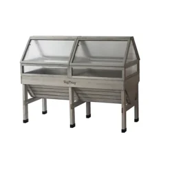 Medium Cold Frame - Grey Wash (FSC 100%) -HOMCO Garden Shop medium cold frame grey wash fsc 100 4975149833399 04c MP