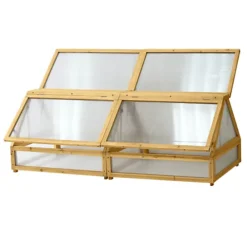 Medium Cold Frame - Natural (FSC 100%) -HOMCO Garden Shop medium cold frame natural fsc 100 4975149829606 02c MP