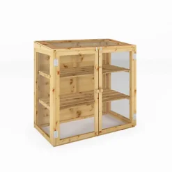 Mercia 4x2 Greenhouse With Flap Vent -HOMCO Garden Shop mercia 4x2 greenhouse with flap vent5029442092782 01c bq