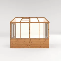 Mercia 8x4 Lean To Greenhouse With Flap Vent -HOMCO Garden Shop mercia 8x4 lean to greenhouse with flap vent5029442091167 01c