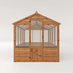 Mercia 8x6 Greenhouse With Flap Vent -HOMCO Garden Shop mercia 8x6 greenhouse with flap vent5029442087863 02c
