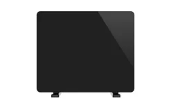 OUT & OUT Ebony - Black Glass Panel Room Heater- 900W -HOMCO Garden Shop out out ebony black glass panel room heater 900w0617588427749 02c MP