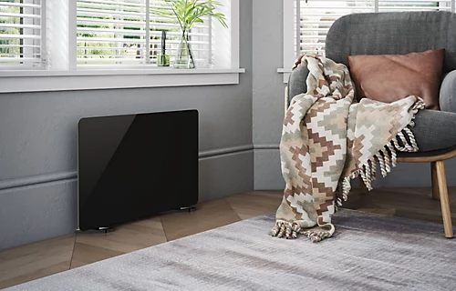 OUT & OUT Ebony - Glass Panel Room 1400w Heater - Standard 5 OUT & OUT Ebony - Glass Panel Room 1400w Heater - Standard - Image 3