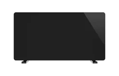 OUT & OUT Ebony - Glass Panel Room 2000w Heater - Deluxe -HOMCO Garden Shop out out ebony glass panel room 2000w heater deluxe5060895902679 02c MP