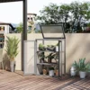 Outsunny 2 Shelves Wooden Cold Frame Grow House Greenhouse Outdoor Plant Storage Grey 1 Outsunny 2 Shelves Wooden Cold Frame Grow House Greenhouse Outdoor Plant Storage Grey -HOMCO Garden Shop outsunny 2 shelves wooden cold frame grow house greenhouse outdoor plant storage grey5056534583927 01c MP